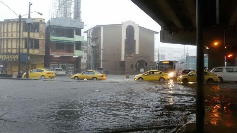 Inundaciones en Los Andes y Tocumen por fuertes lluvias