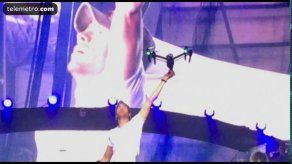 Enrique Iglesias herido en una mano por un dron durante concierto en México