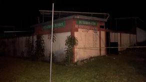 El cuerpo de la menor de edad fue hallado debajo de las gradas del estadio de Tierras Altas.