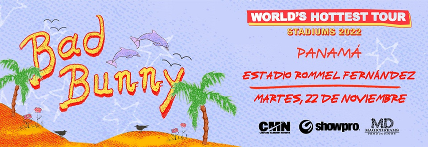 Boleto para el concierto de Bad Bunny