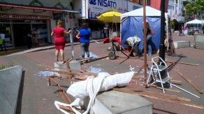 Permisos temporales otorgados a buhoneros vencen este 6 de enero