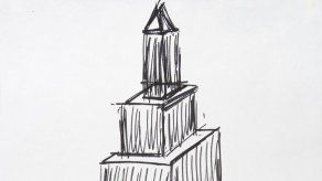 Subastan bosquejo del edificio Empire State hecho por Trump