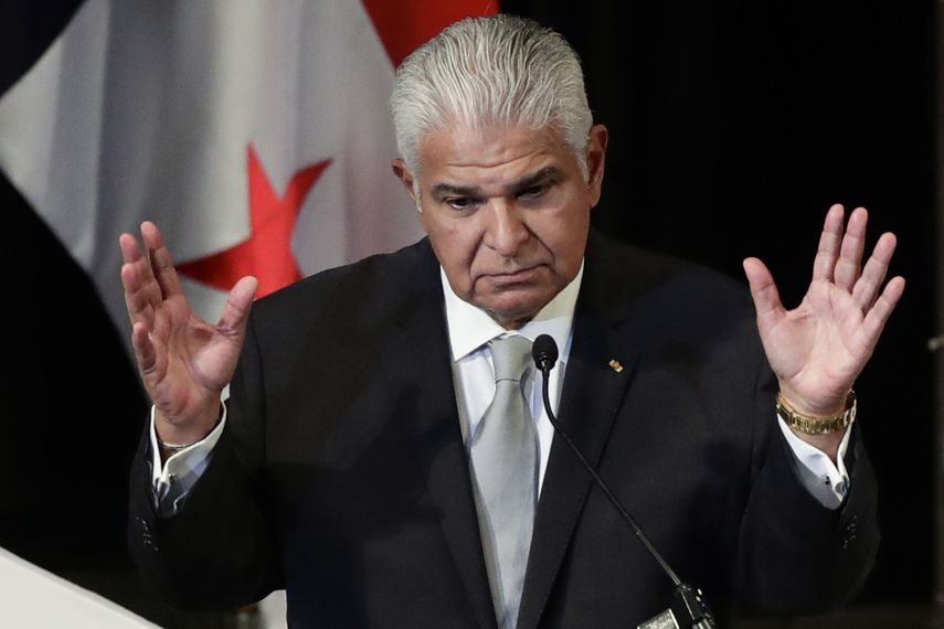 José Raúl Mulino, presidente electo de Panamá. José Raúl Mulino, presidente electo de Panamá.