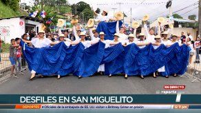 San Miguelito le rindió tributo a los símbolos patrios con desfiles