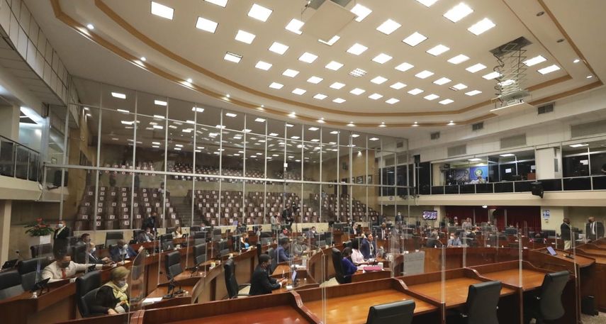 El Pleno de la Asamblea Nacional.