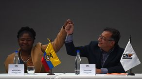 Francia Márquez y Gustavo Petro.