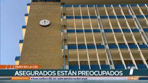 Asegurados preocupados por paro en la CSS