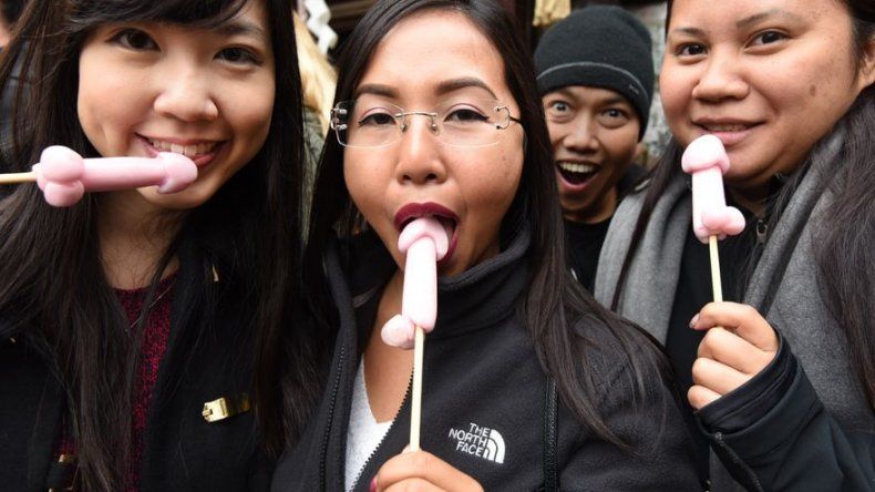 En el festival del pene de Japón, el tamaño sí importa