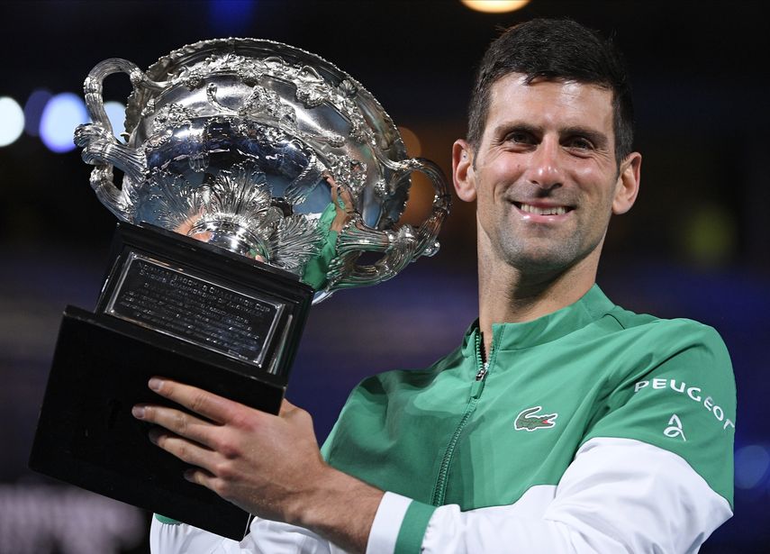 Novak Djokovic fue incluido en el cuadro oficial del Australian Open