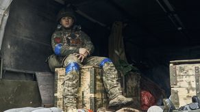 Se esperaba que el presidente de Ucrania, Volodimir Zelenski, pidiera más material militar occidental.