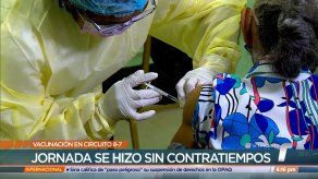 Inicia proceso de vacunación en el circuito 8-7