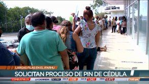 Largas filas en oficina del Ifarhu en Panamá Norte para solicitar pin de cédula juvenil
