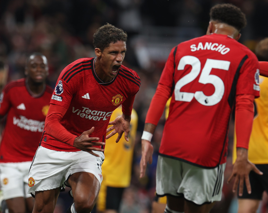 El Manchester United supera al Wolverhampton con gol de Varane&nbsp;