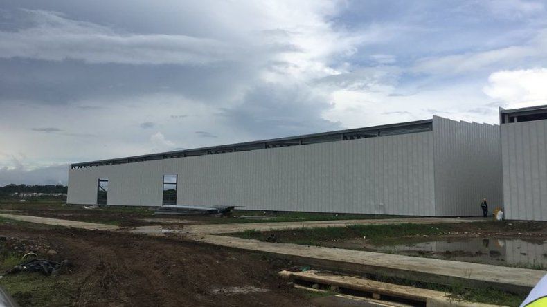Construcción del Hub Humanitario de Panamá presenta un avance de 85%