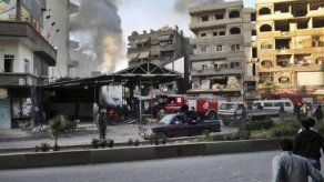 Más de 50 muertos en un doble atentado suicida cerca de Damasco