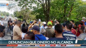 Palancas de taxis en Chiriquí cierran la carretera Panamericana