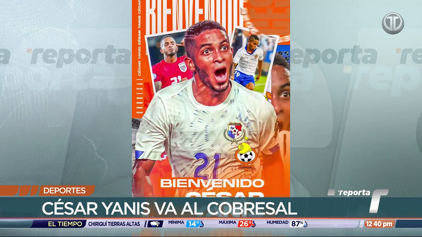 César Yanis fichado para el CD Cobresal de Chile