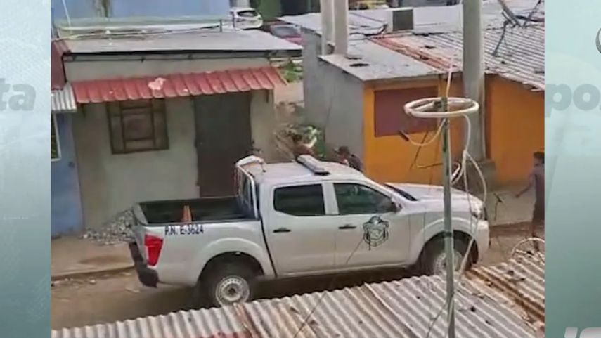 Enfrentamiento en El Chorrillo.