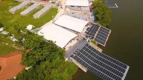Singapur presenta una de las mayores centrales solares flotantes del mundo