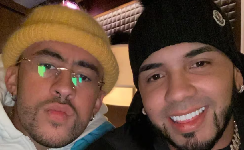Anuel AA le tira a Bad Bunny en su última canción