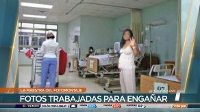 Revelan fotomontajes en caso de bebé reemplazada por muñeca