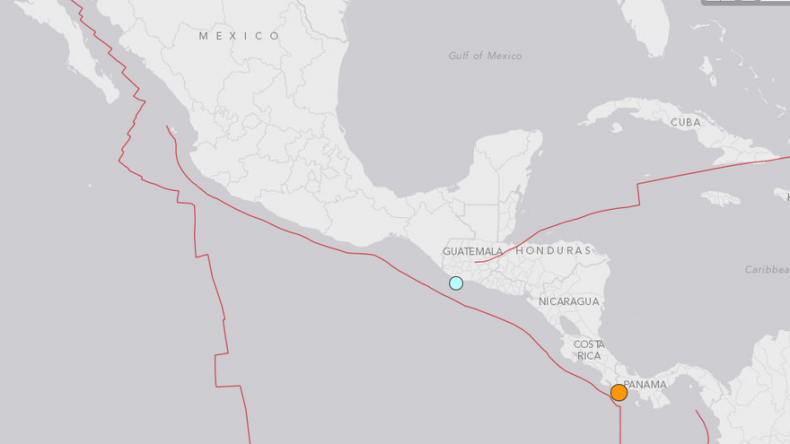 Sismo de 5,6 grados ocurrido en Guatemala sacude parte de El Salvador