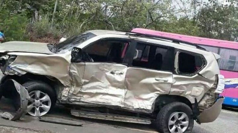 Reportan doce heridos tras triple colisión en Felipillo