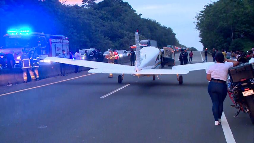 La avioneta despegó del Aeropuerto Marcos A. Gelabert.