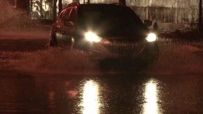 Lluvias afectan calles de la ciudad