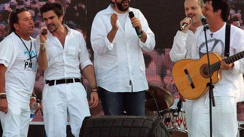 Sanz, Juanes y Chyno y Nacho cierran concierto Venezuela Aid Live