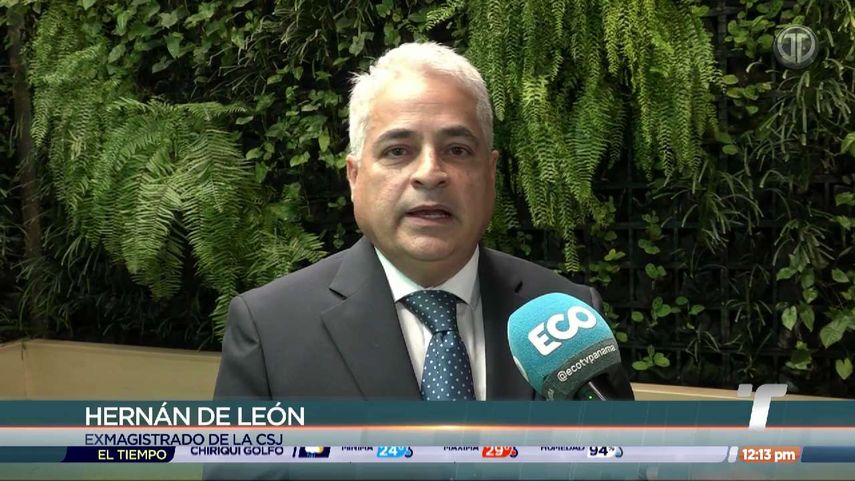 El exmagistrado Hernán de León confirma su salida como asesor en la Alcaldía de Panamá.