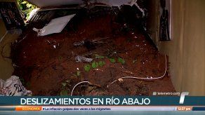 Familias fueron afectadas por deslizamientos en Río Abajo