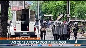Universitarios denuncian uso excesivo de fuerza durante protesta