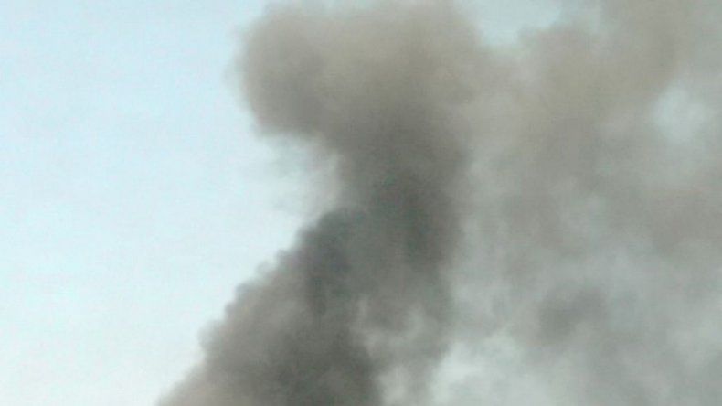 Incendio en rascacielos en construcción en Abu Dabi