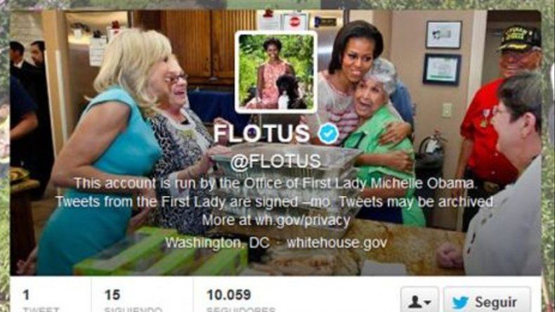 Michelle Obama crea una nueva cuenta en Twitter en su 49 cumpleaños