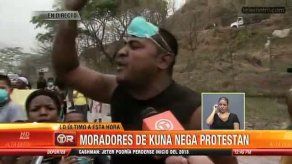 Moradores de Kuna Nega se oponen a tercera etapa en Cerro Patacón