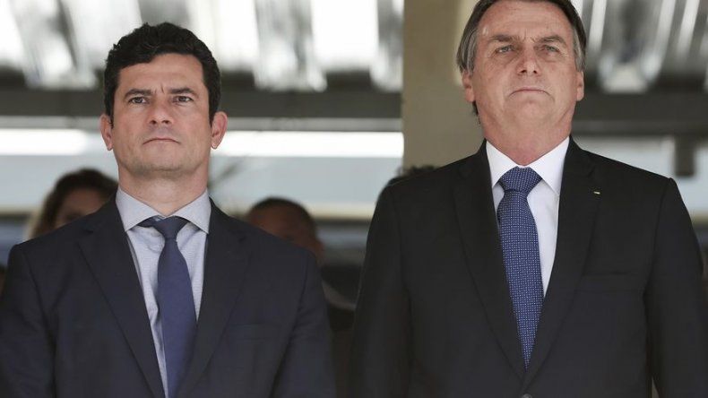 Bolsonaro, ministro de Justicia se reúnen por filtraciones