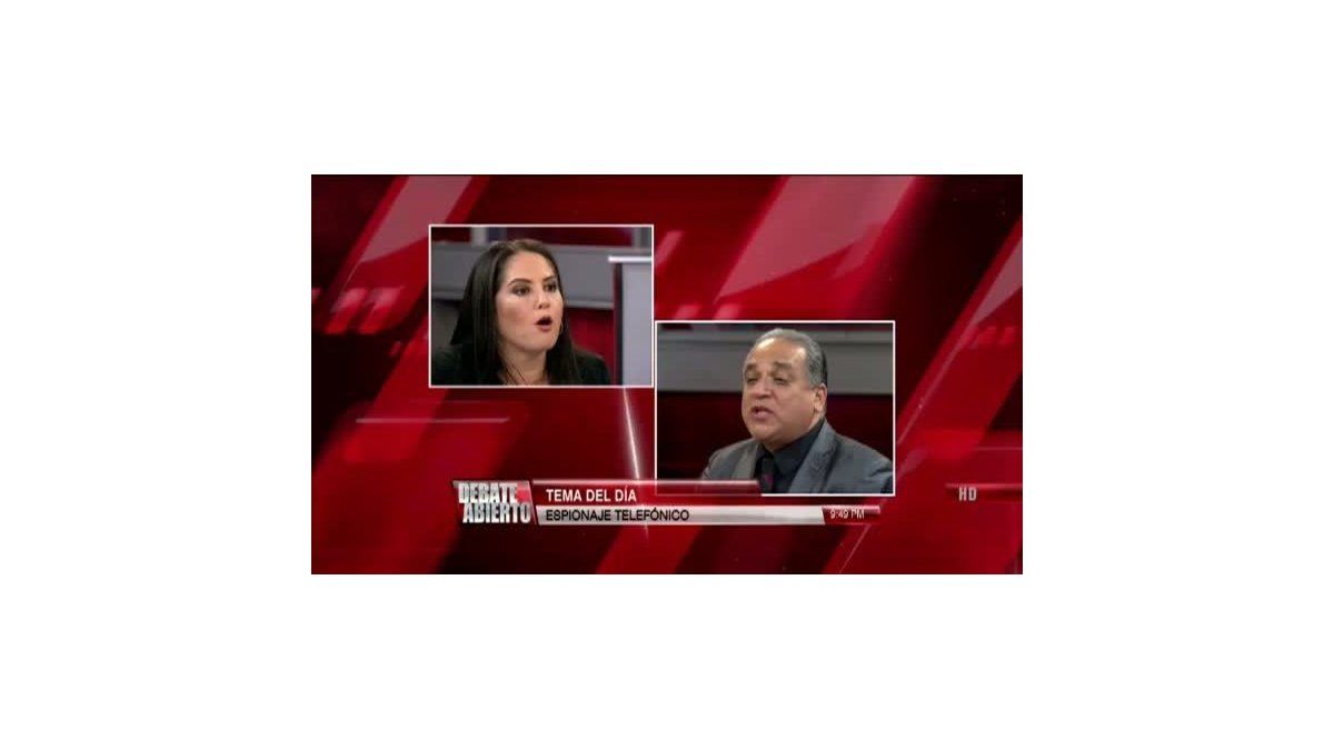 Acalorada discusión en Debate Abierto por tema de pinchazos