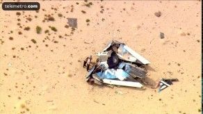 Nave espacial privada se estrella en EEUU