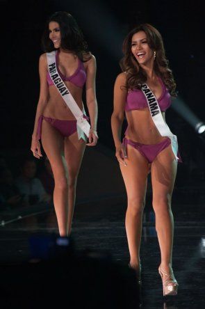 Competencia en traje de baño - preliminar del Miss Universo 2015