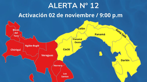 Alerta N12 del SINAPROC.