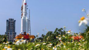 Cohete Long March 5B.