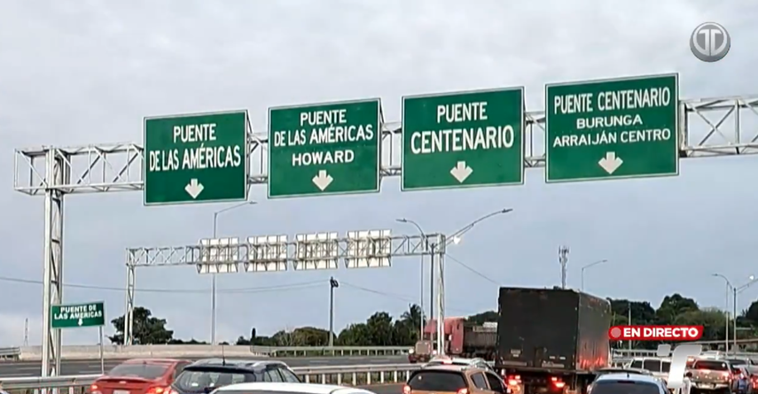 Cierres en la carretera Panamericana hasta el miércoles 13 de noviembre.
