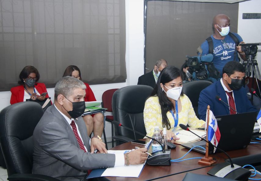 Minsa presenta vista presupuestaria para el 2022 ante la Comisión de Presupuesto de la Asamblea.