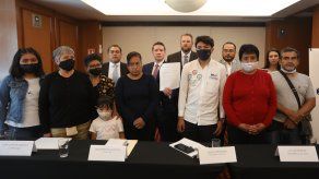 Víctimas del accidente de metro en Ciudad de México.