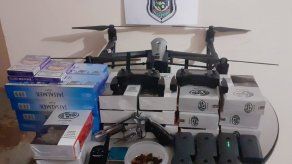 El hallazgo de la Policía Nacional se dio en un lote baldío en Pacora. El hallazgo de la Policía Nacional se dio en un lote baldío en Pacora.