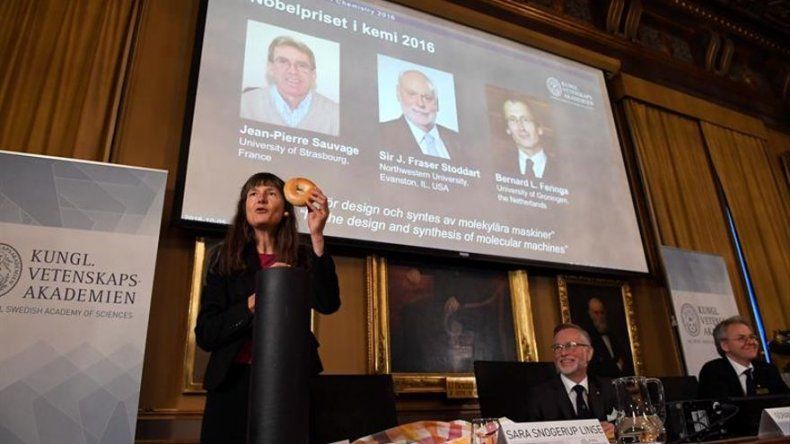 Nobel de Química a tres científicos por inventar las máquinas moleculares