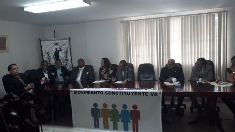 Movimiento Constituyente Va promoverá una quinta papeleta para las elecciones del 2019