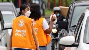 Colecta de la Campaña Arquidiocesana en las calles.