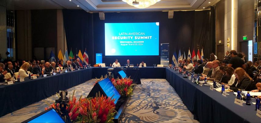 Ministro de Seguridad Frank Ábrego participa en la Cumbre Latinoamericana de Seguridad